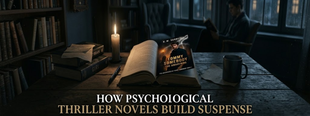 How Psychological Thriller Novels Build Suspense